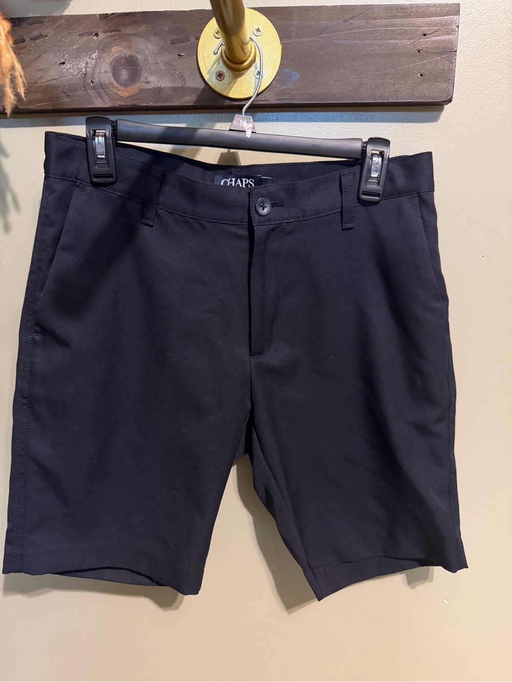 Chaps Men’s Black Performance Golf Shorts